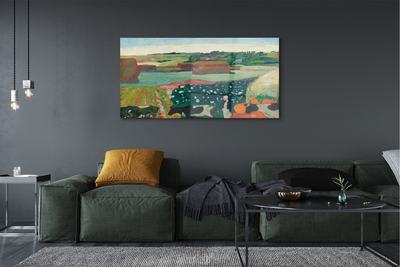 Acrylglasbilder Ländliche kunst gemalt ansicht