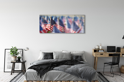 Acrylglasbilder United states flag