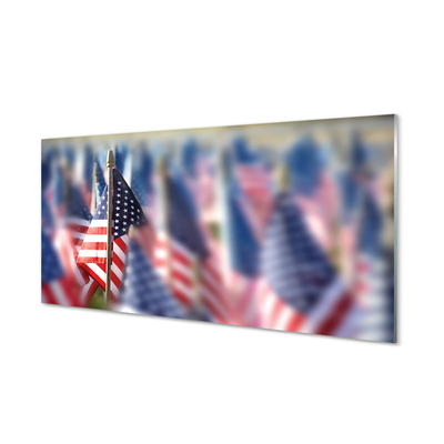 Acrylglasbilder United states flag