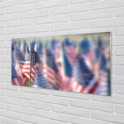 Acrylglasbilder United states flag