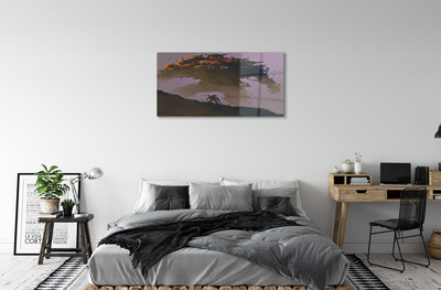 Acrylglasbilder Man schreckliche charakterköpfe