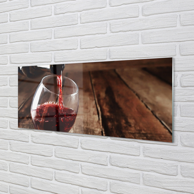 Acrylglasbilder Glas wein tipps