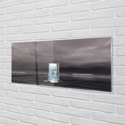 Acrylglasbilder Tür himmel meer