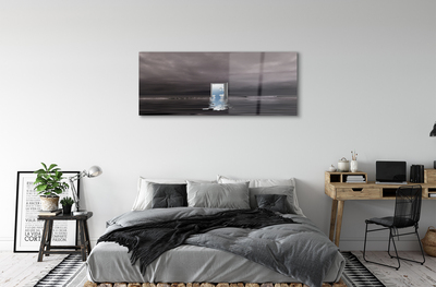 Acrylglasbilder Tür himmel meer