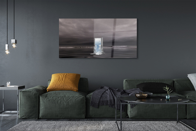Acrylglasbilder Tür himmel meer