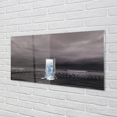 Acrylglasbilder Tür himmel meer