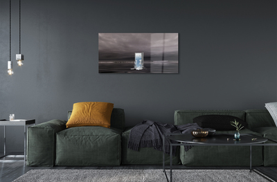 Acrylglasbilder Tür himmel meer
