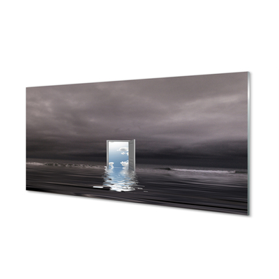 Acrylglasbilder Tür himmel meer