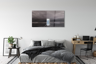 Acrylglasbilder Tür himmel meer