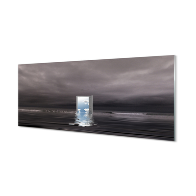 Acrylglasbilder Tür himmel meer