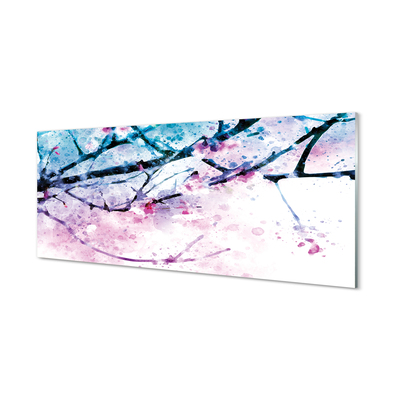 Acrylglasbilder Baum himmel-sticks