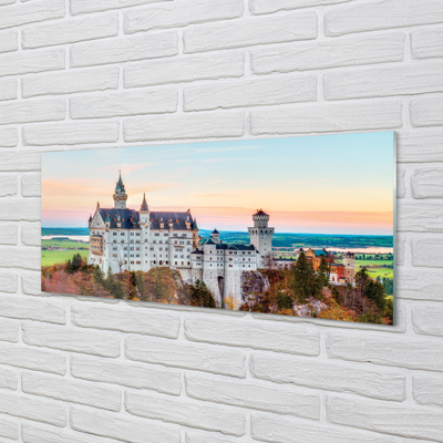 Acrylglasbilder Deutschland schloss herbst münchen