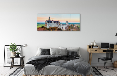 Acrylglasbilder Deutschland schloss herbst münchen