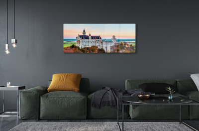 Acrylglasbilder Deutschland schloss herbst münchen