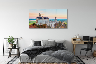 Acrylglasbilder Deutschland schloss herbst münchen