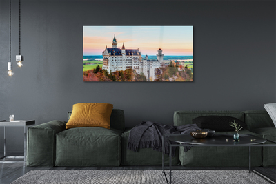 Acrylglasbilder Deutschland schloss herbst münchen