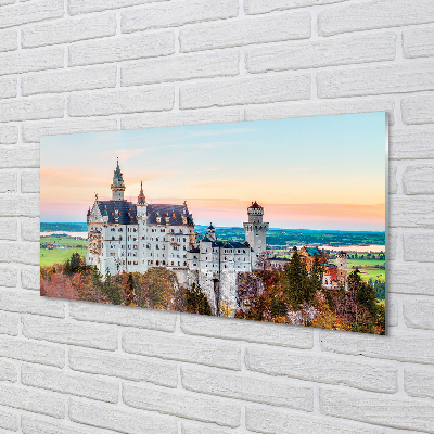Acrylglasbilder Deutschland schloss herbst münchen