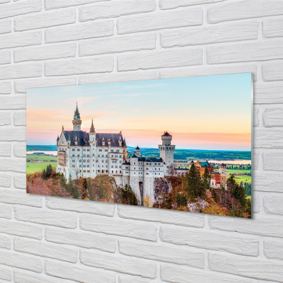 Acrylglasbilder Deutschland schloss herbst münchen
