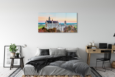 Acrylglasbilder Deutschland schloss herbst münchen