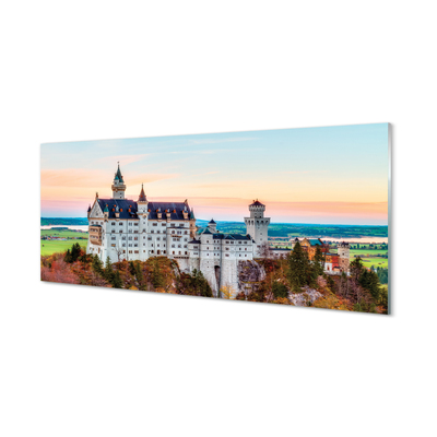 Acrylglasbilder Deutschland schloss herbst münchen