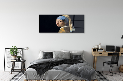 Acrylglasbilder Kunst-mädchen mit dem perlenohrring