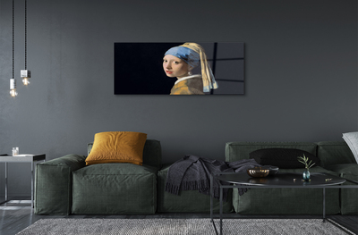 Acrylglasbilder Kunst-mädchen mit dem perlenohrring