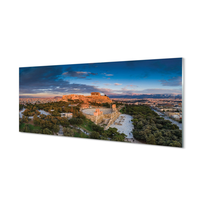 Acrylglasbilder Architektur panorama griechenland athen