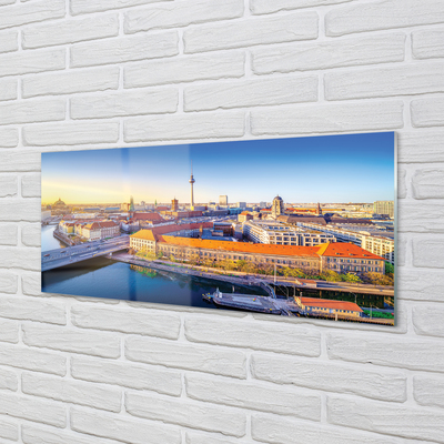 Acrylglasbilder Berlin fluss brücken
