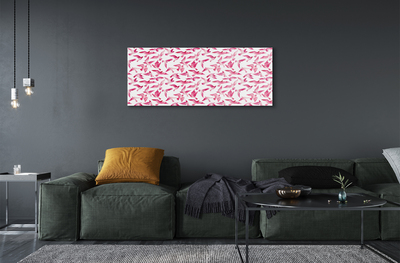 Acrylglasbilder Rosa vögel