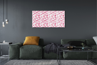 Acrylglasbilder Rosa vögel