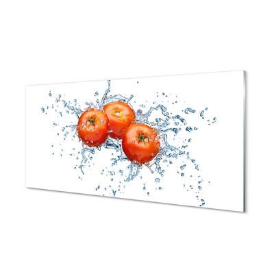 Acrylglasbilder Tomaten wasser