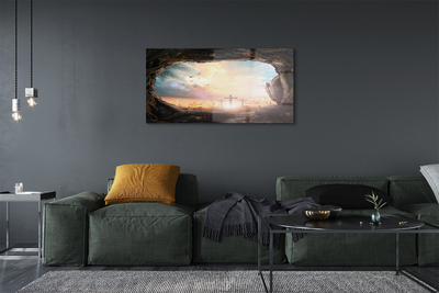 Acrylglasbilder Cave kreuzt die vögel