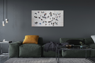 Acrylglasbilder Die menschen, vögel fliegen