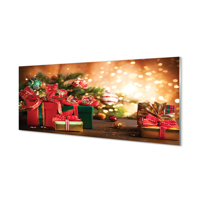 Acrylglasbilder Weihnachtsschmuck geschenk lichter