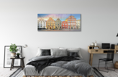 Acrylglasbilder Danzig altstadt gebäude
