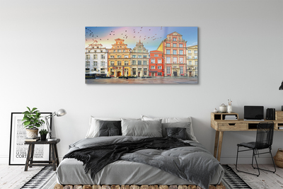Acrylglasbilder Danzig altstadt gebäude