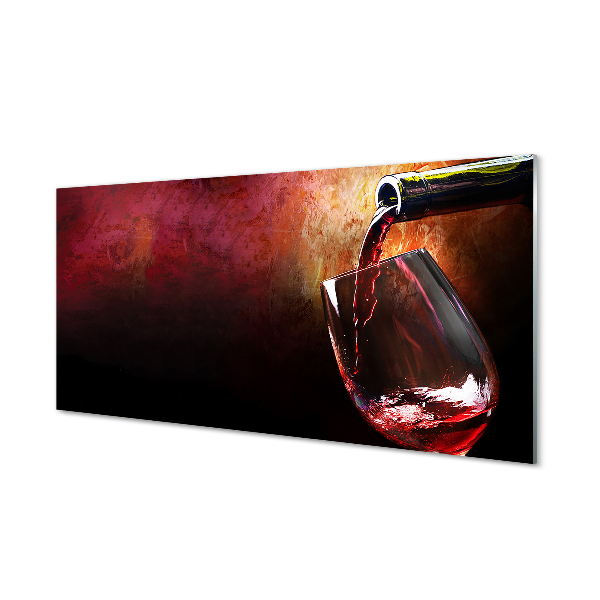 Acrylglasbilder Rotwein