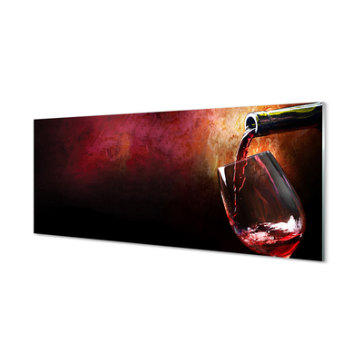 Acrylglasbilder Rotwein