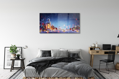 Acrylglasbilder Die laternen von schneebälle