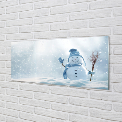 Acrylglasbilder Schneemann