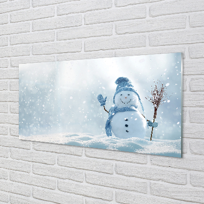 Acrylglasbilder Schneemann