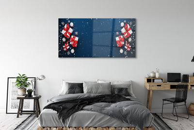 Acrylglasbilder Die geschenke schnee