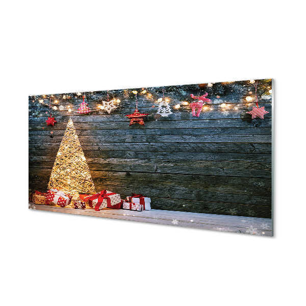 Acrylglasbilder Weihnachtsgeschenke baumschmuck karte