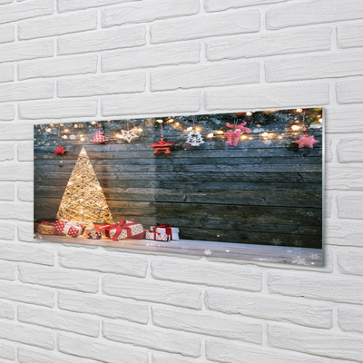 Acrylglasbilder Weihnachtsgeschenke baumschmuck karte