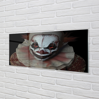 Acrylglasbilder Die beängstigende clown