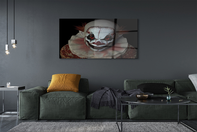 Acrylglasbilder Die beängstigende clown