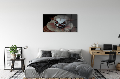 Acrylglasbilder Die beängstigende clown