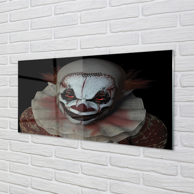 Acrylglasbilder Die beängstigende clown