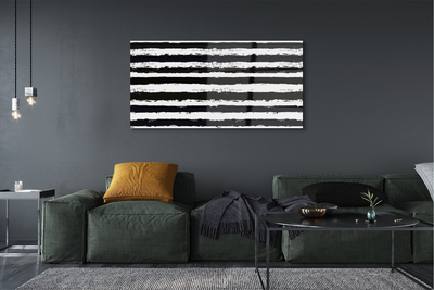 Acrylglasbilder Unregelmäßige streifen eines zebra