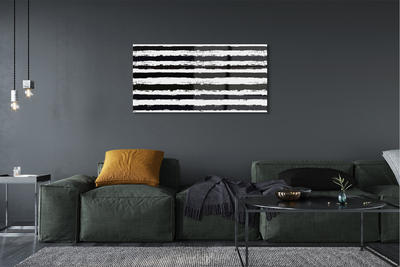 Acrylglasbilder Unregelmäßige streifen eines zebra